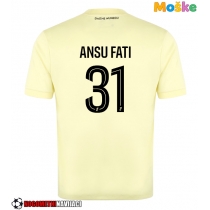 Moške Nogometnih dresov AS Monaco Ansu Fati #31 Tretji 2025-26 Kratki rokavi